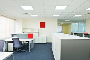 Cool White LED Office Lighting