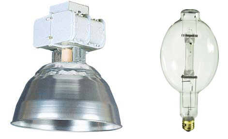 LED vs HID - An HID fixture and an HID replacement bulb