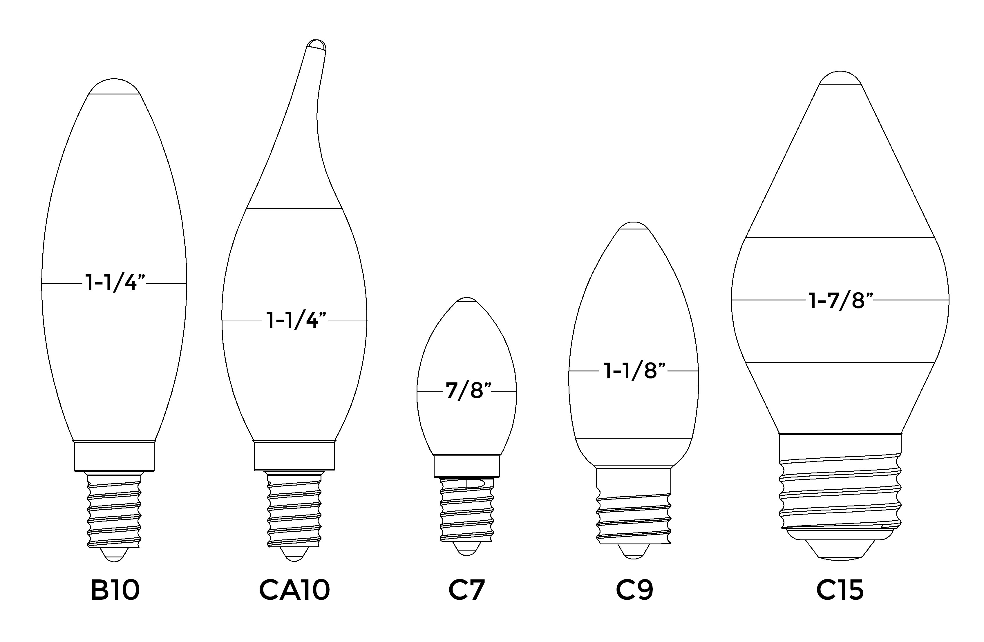 light bulb types