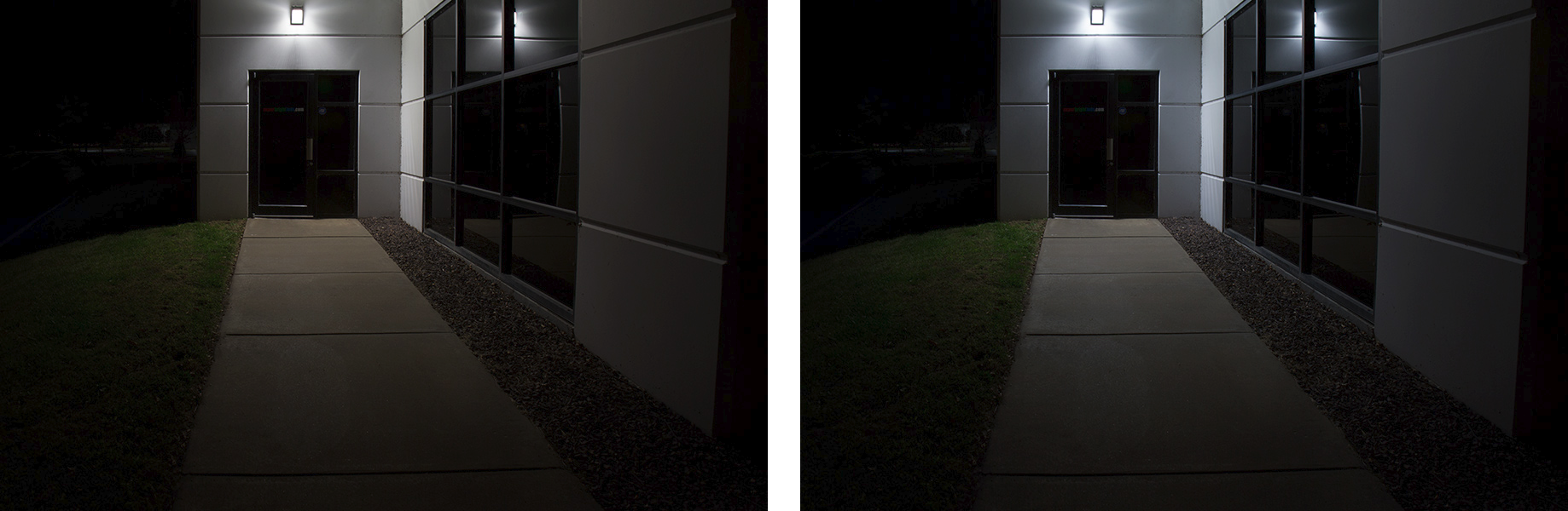 mini led wall packs color temperatures