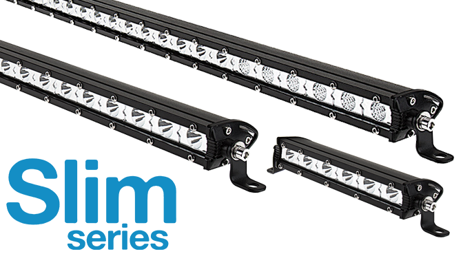 Slim Series Off Road Led Light Bars Super Bright Leds