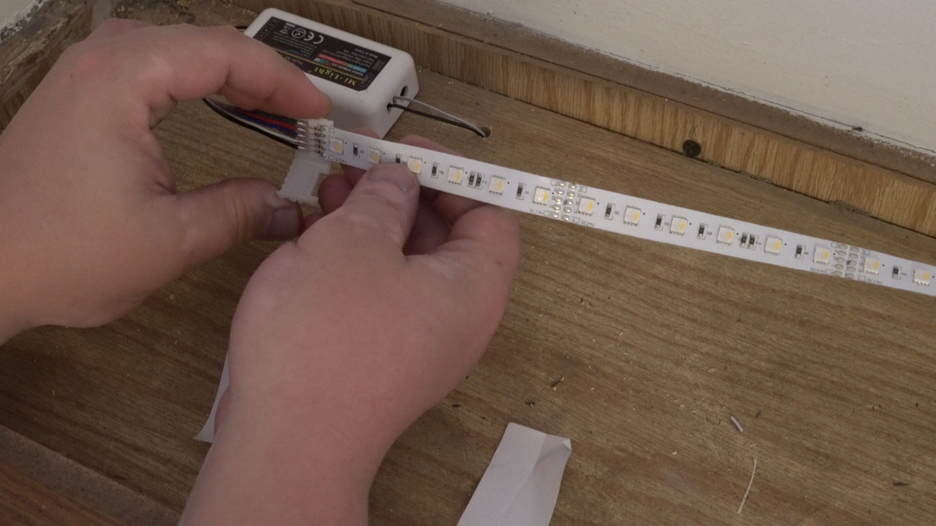 Above-Cabinet Lighting: How to Install LED Strip Lights - step 4