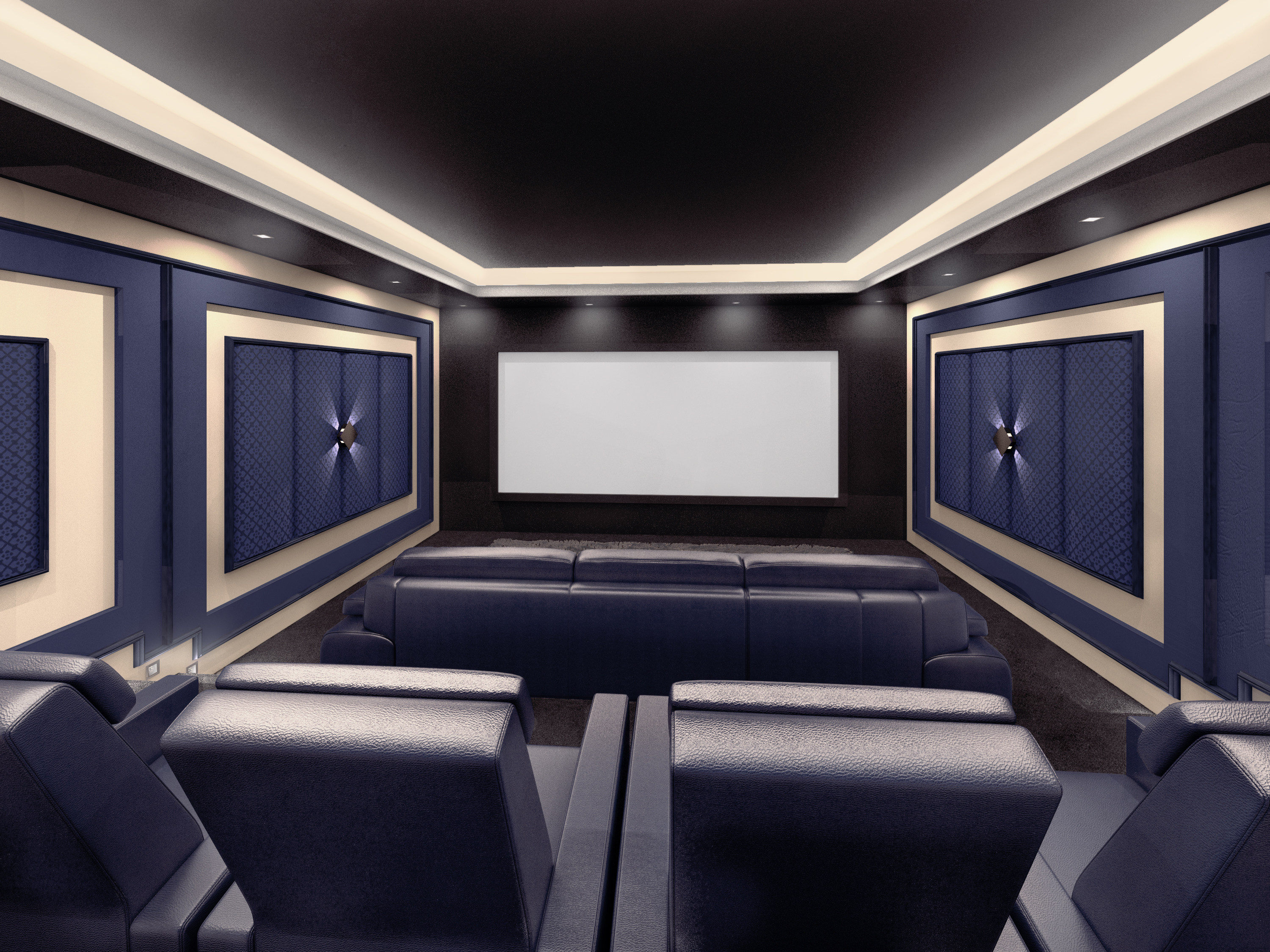 Home Theater Ceiling Lighting Mescar Innovations2019 Org