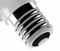 light bulb base types - E40 or E39 bulb base - screw base