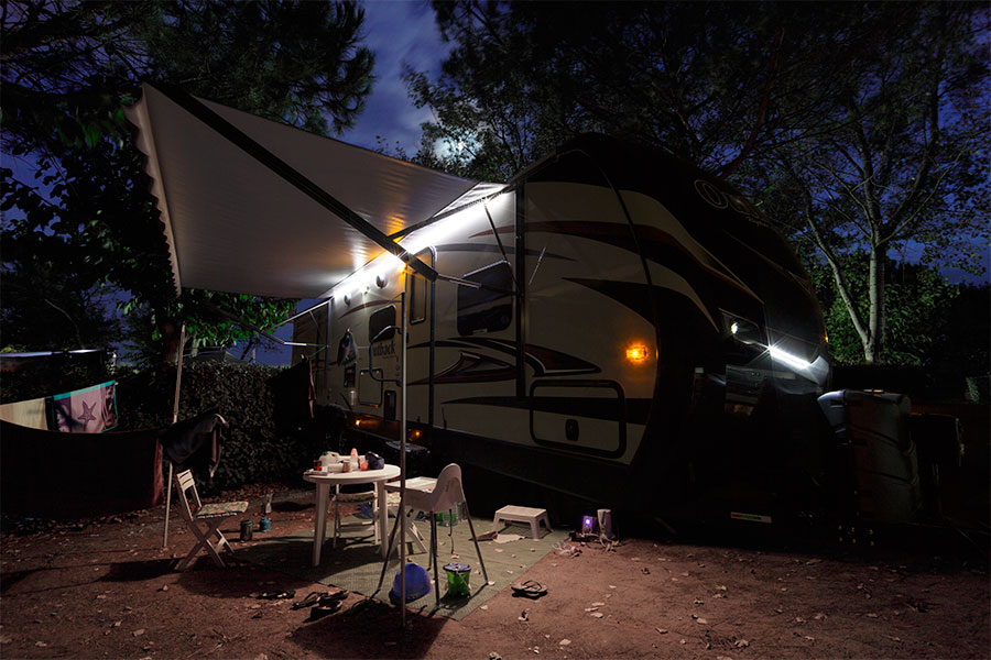 led outdoor camper lights