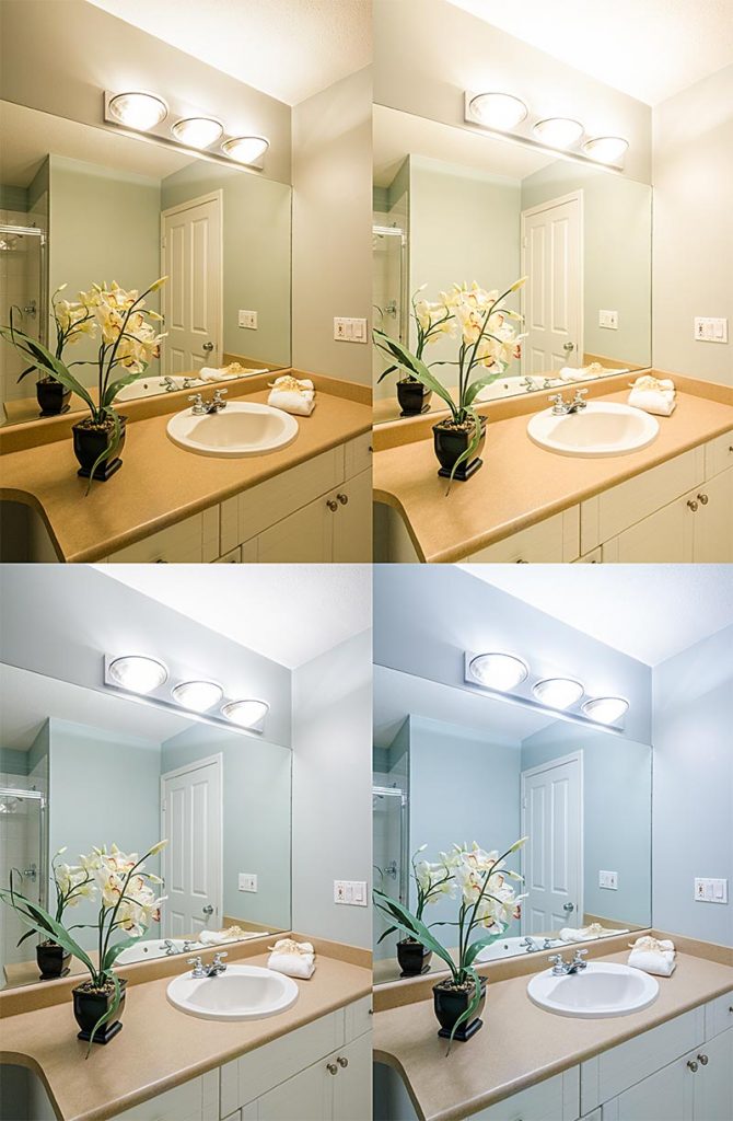 led warm light versus cool light