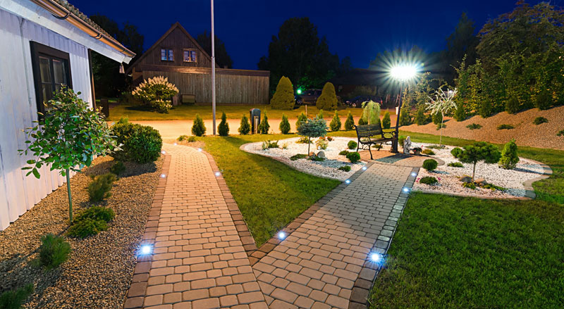 LED restaurant lighting - LED walkway lights