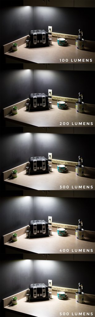 choosing LED strip lights - what is a lumen