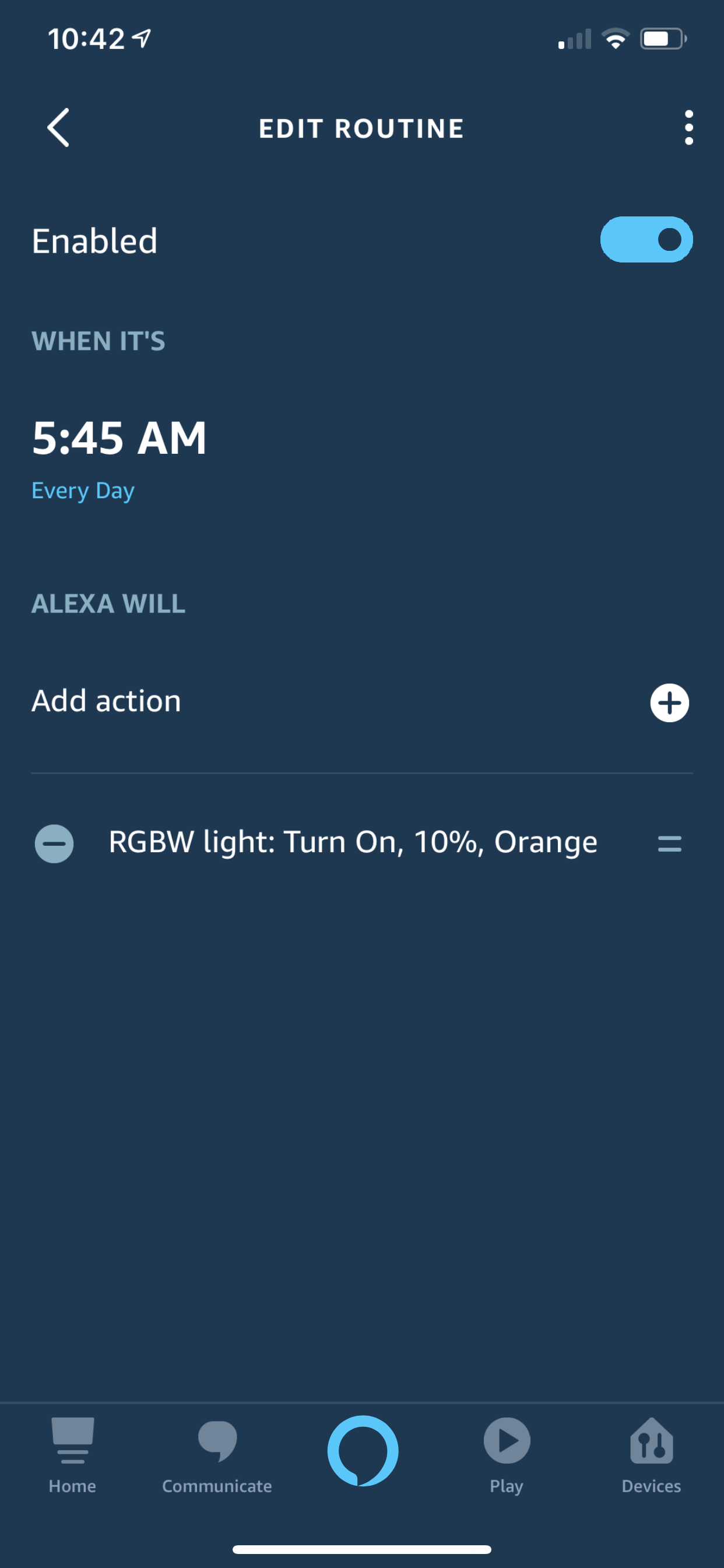 Alexa/Google Wifi LED Strip Light Controllers - alexa routine