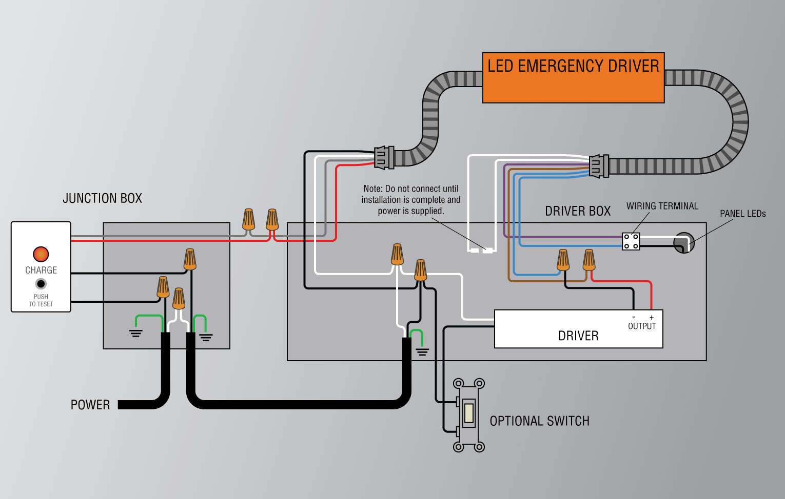 Emergency Light Wiring