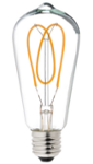 ST18 Carbon Filament Style Bulb