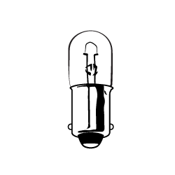 Turn Signal Indicator Light Bulb