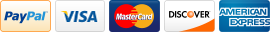 PayPal Visa Mastercard Discover American Express