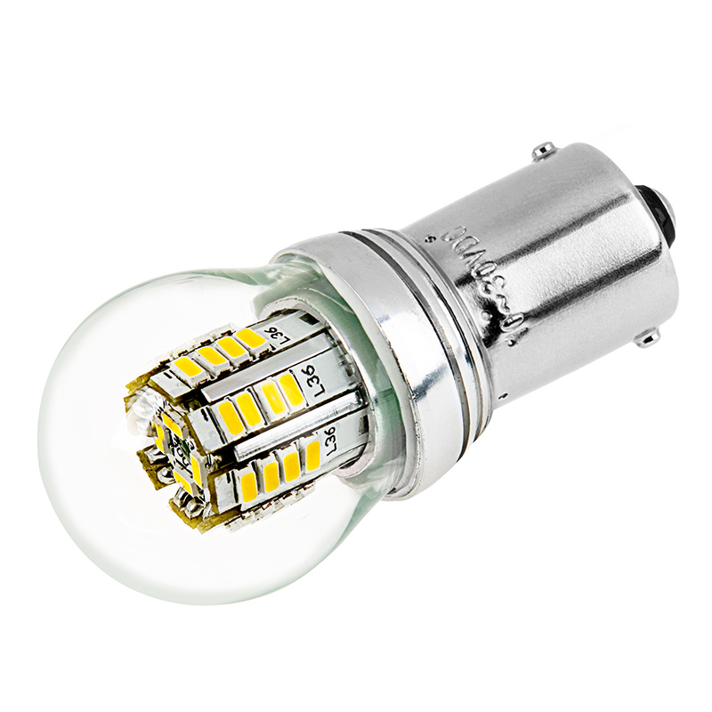 1156 LED Light Bulb with Stock Cover - (36) SMD LED Tower - BA15S Base |  Super Bright LEDs
