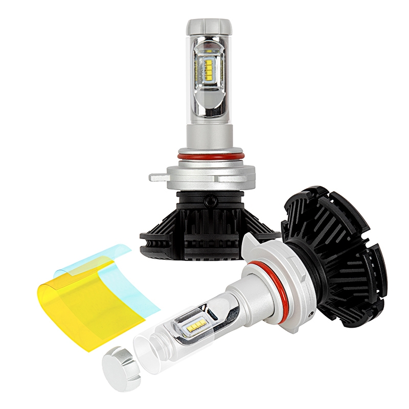 AUXBEAM 9012 LED Headlight Conversion Bulbs – 2x Hi/Lo 6500K Super Bright IP68