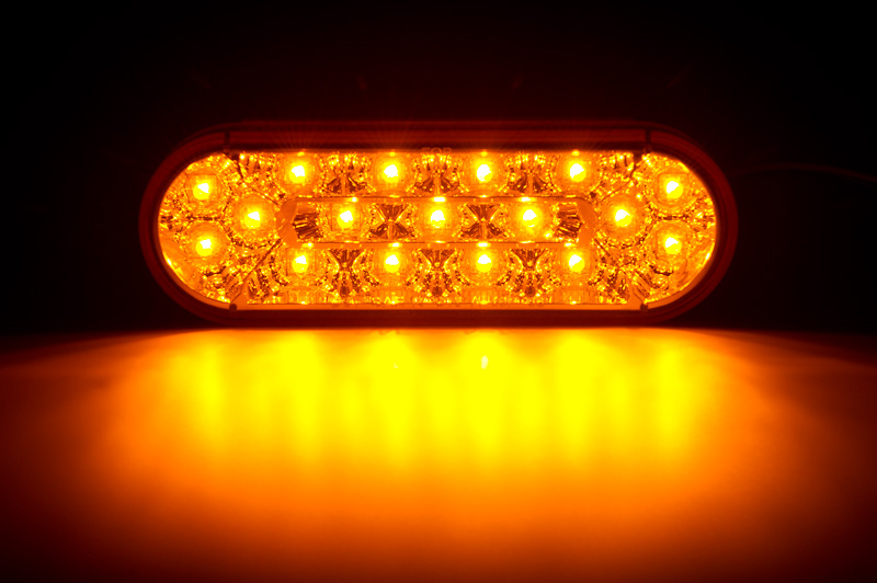 Oval LED Truck Lights and Trailer Lights 6” LED Brake/Turn/Tail