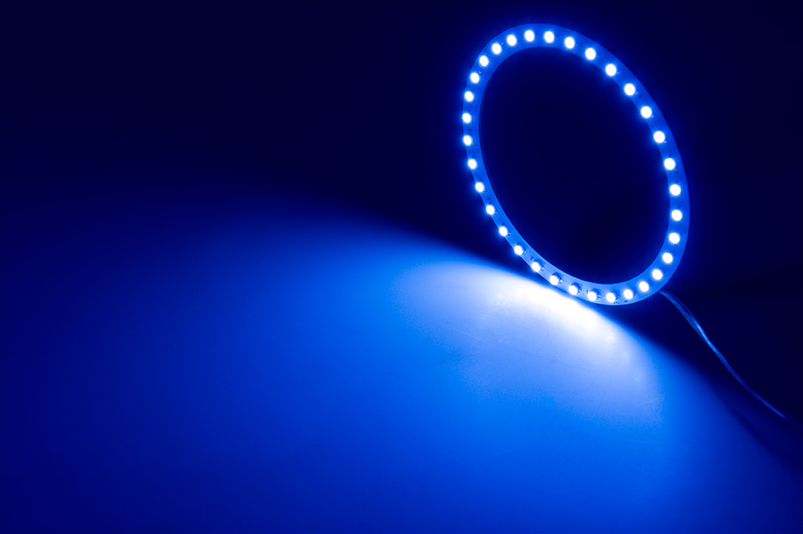 LED Halo Headlight Accent Lights Super Bright LEDs