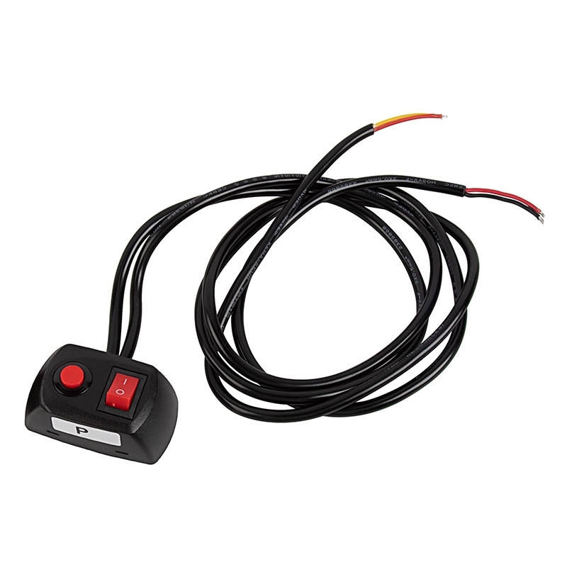 LED On/Off Momentary Switch 12 VDC 10 Amps Prewired w/ Positive