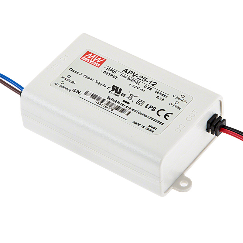 MEAN WELL APV-12-12 12 VDC 1 Amp 12W Constant Voltage Mode Switching LED