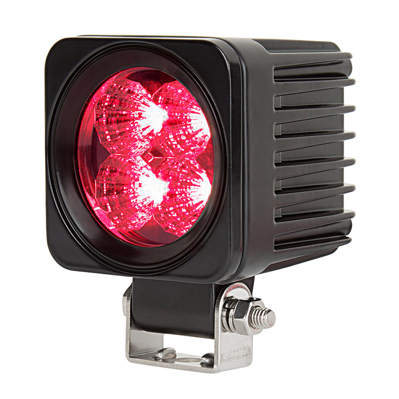 21/2" LED Mini Auxiliary Hunting and Camping Light Red 207 Lumens