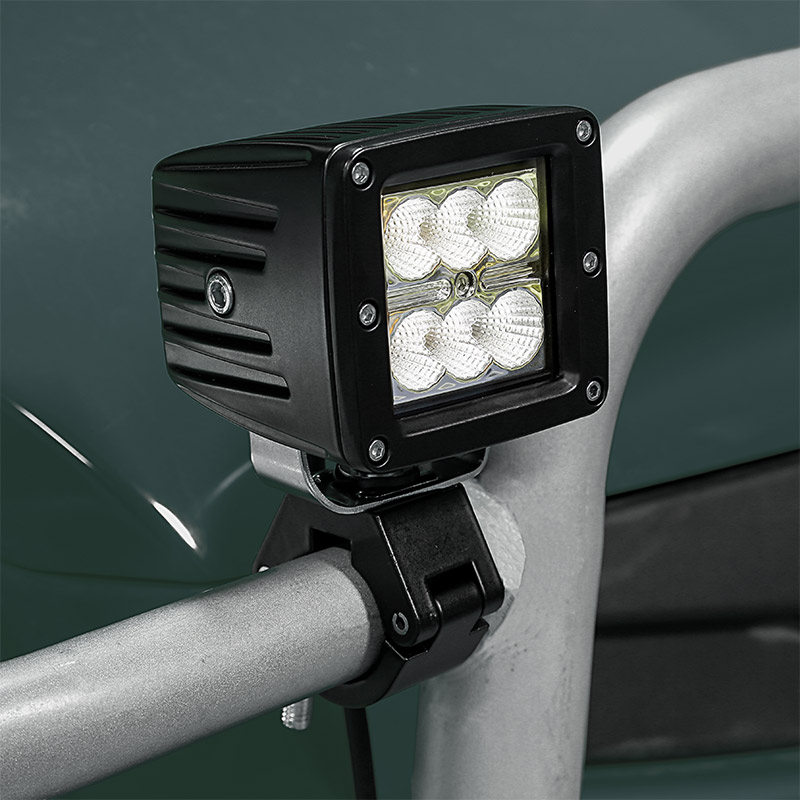 LED Light Pod 3" Square LED Work Light 18W 1,440 Lumens Super