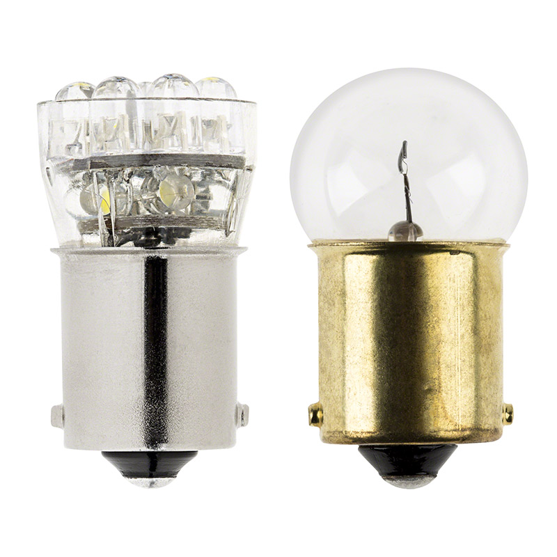 67 Boat And Rv Led Light Bulb 15 Led Forward Firing Cluster Bulb Ba15s Retrofit Base 105 3415