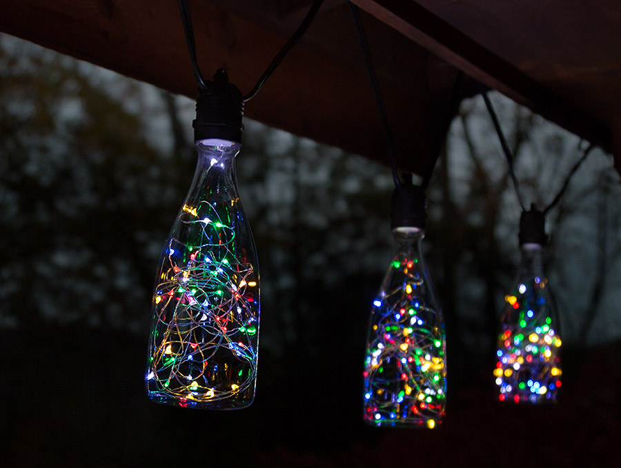 LED Bottle Light Bulbs w/ Integrated LED Fairy Lights - 50 Lumens | Super  Bright LEDs