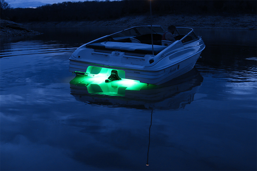 RGB LED Underwater Boat Lights and Dock Lights - Single 