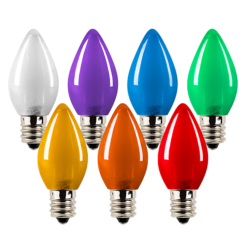 C7 LED Bulbs - Ceramic Style 