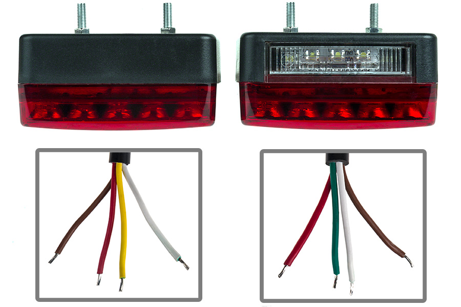 Combo LED Trailer Light Kit - 4