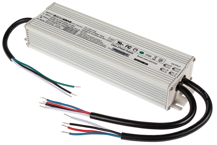 18VDC 90W 5A switching power supply 5PIN adjustable voltage LED LIGHT METAL 
