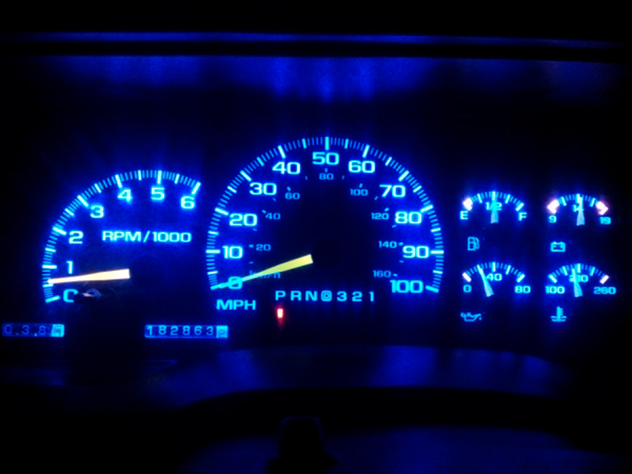 194 LED Bulb 3 SMD LED Miniature Wedge Base Super Bright LEDs