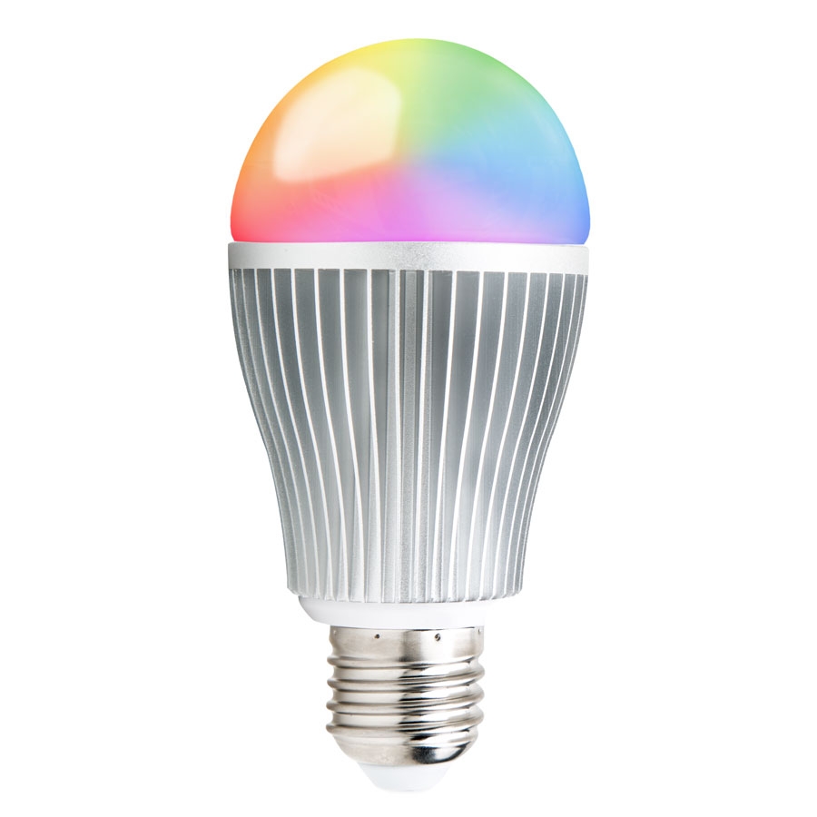 Светильники smart led. Led RGBW Bulb. Умная лампочка плоская.