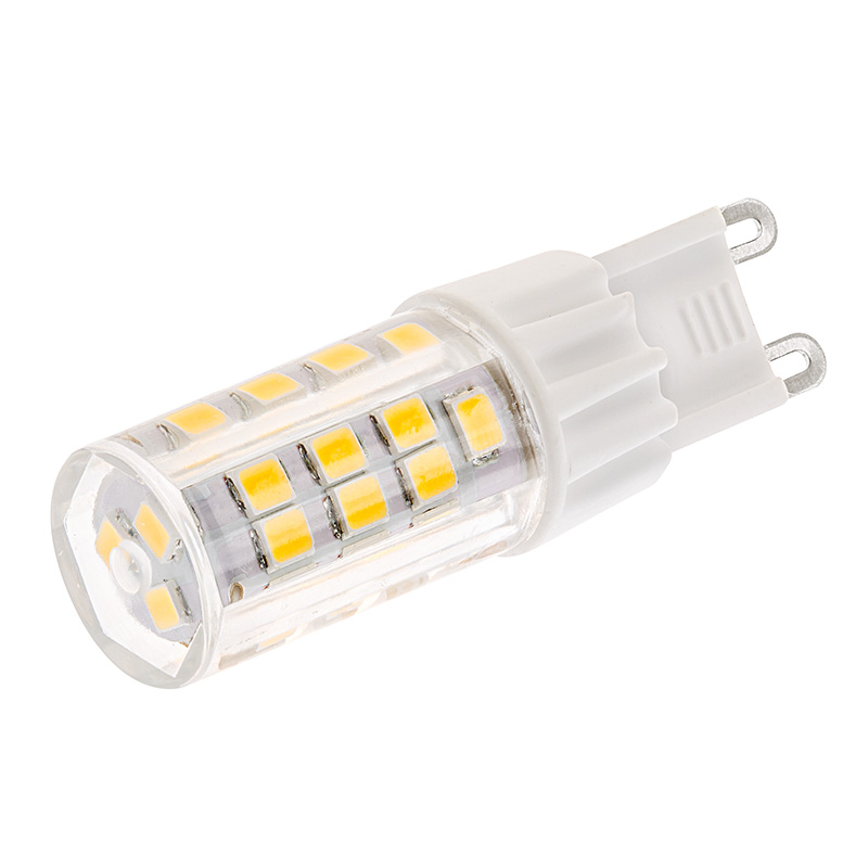 G9 Bi-Pin Base Corn Bulb 4 Pack 75W Equivalent Warm White 120V G9 LED Bulb All-New Dimmable 8W LED G9