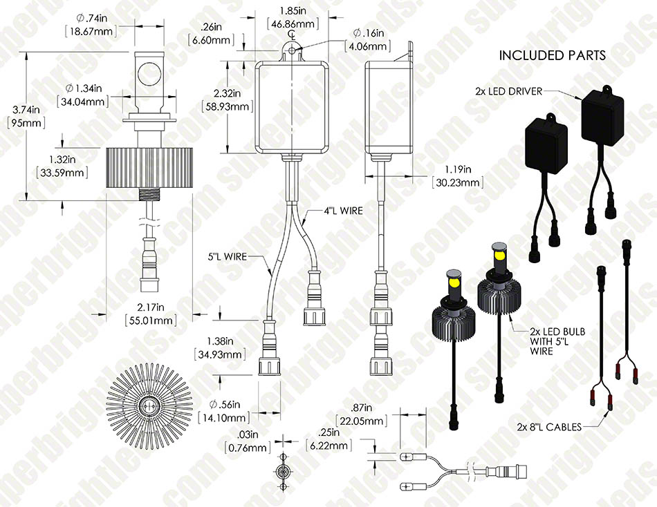 Luci Fendinebbia Led Canbus SMART FORTWO II Luce Bianca No Error