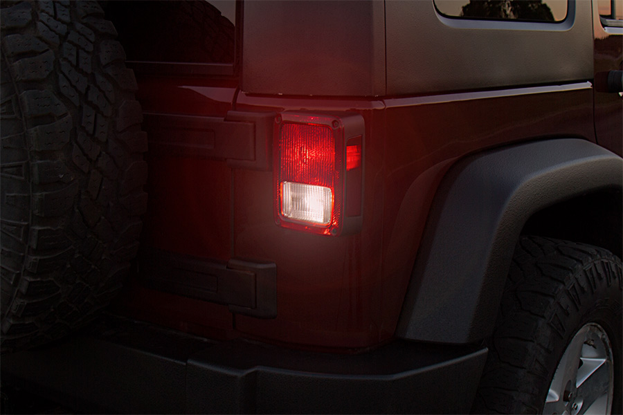 White High Power Reverse Backup 3157 3156 LED Light Fits 2007-2015 Jeep Wrangler