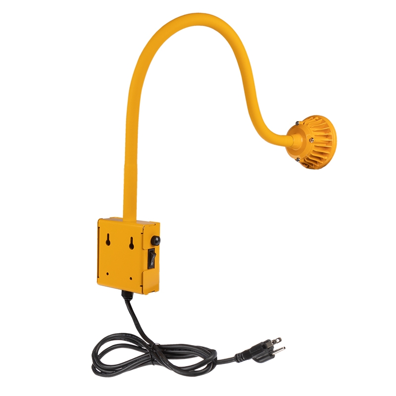 LED Gooseneck Dock Light 20W Flexible Loading Dock Light 27