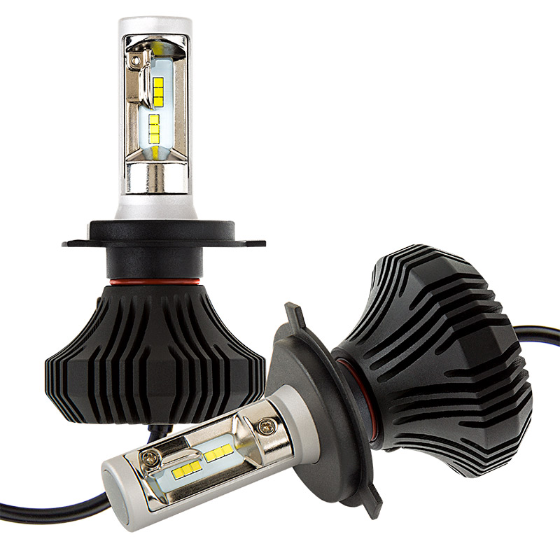 Motorcycle Headlight Bulb Led By H4 Motorcycle Bi-color High/low Beam Fog Lamp