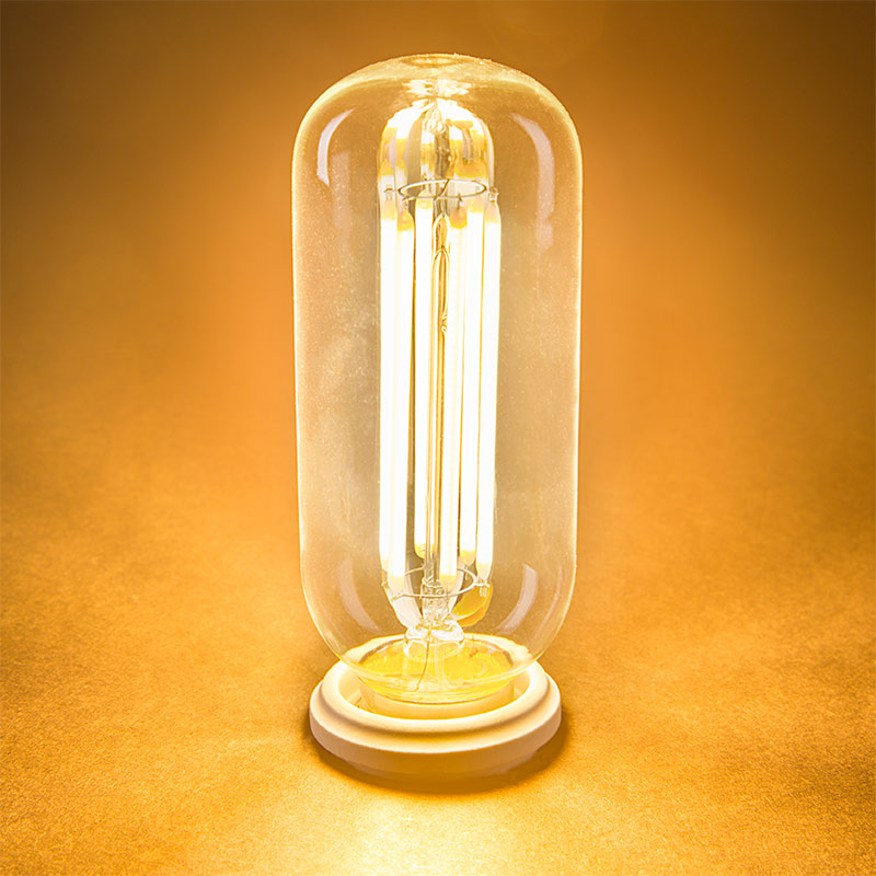 T14 LED Filament Bulb 60 Watt Equivalent Vintage Light Bulb Radio