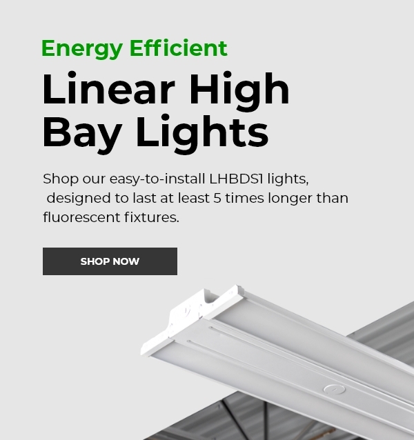 Energy efficient Linear High Bay Lights - LHBDS1 Series