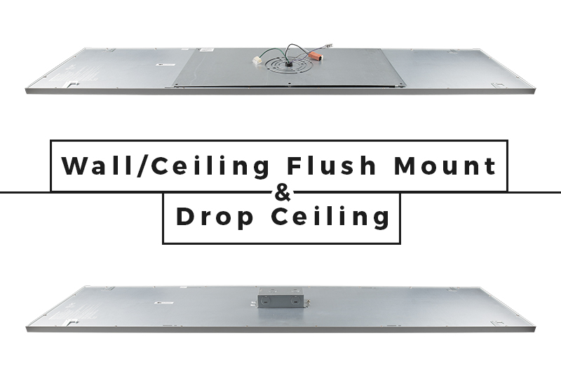 flush mount led panel light 2x4