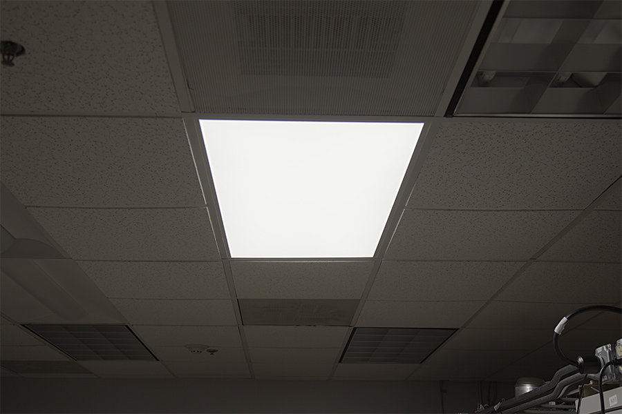 Drop Ceiling Tile Light Fixtures - Quoizel RDY2823AWH Dury Modern