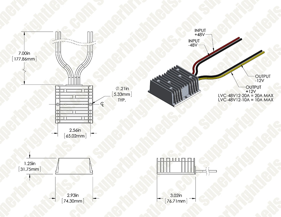 Forklift Voltage Reducers - 36/48 Volt to 12 Volt ... club car wiring diagram 48 volt battry volt 12 