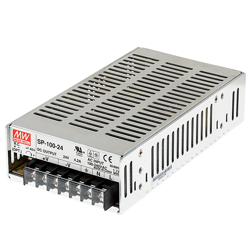Mean Well LED Switching Power Supply - SP Series 100-320W Enclosed 