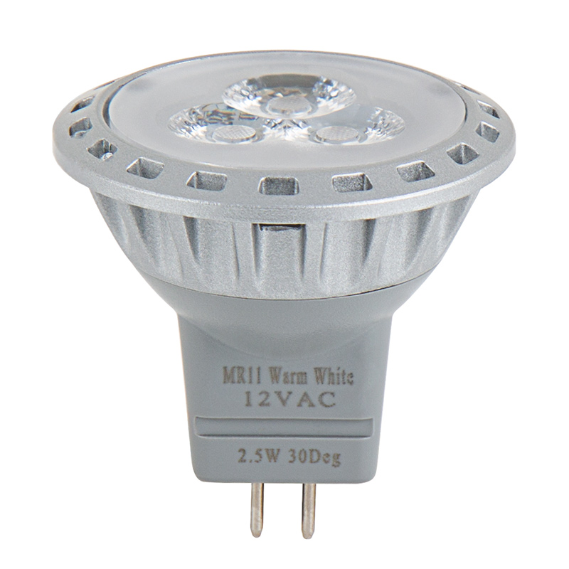Anyray LED Bulb MR11 Green Color Flood Light GU4 Base 12V-30Volts lamp 