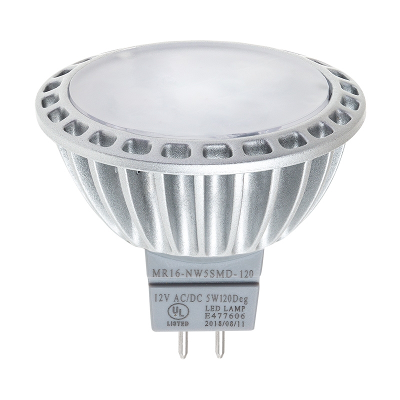 MR16 Led Light Bulbs 5W Replace 20W 35W Halogen Equivalent 12V Lamp Spotlight 