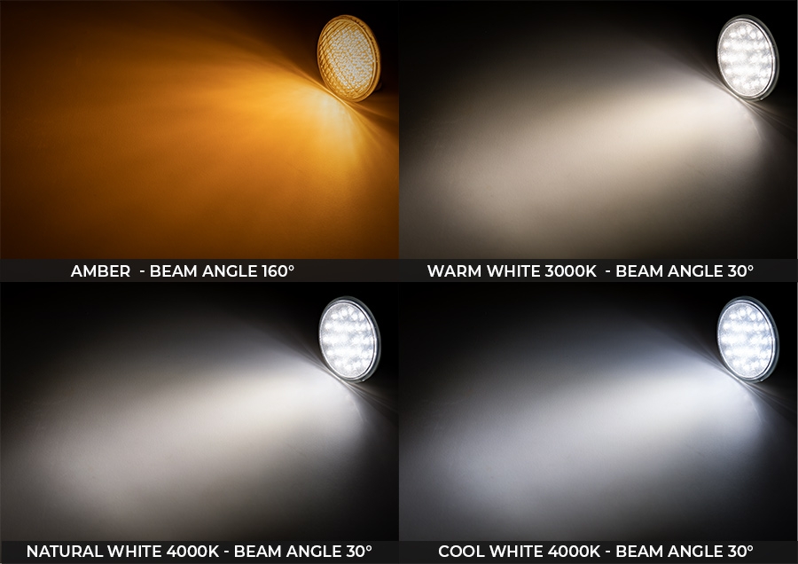 Details about   PAR36 LED 17W Thermo Protective Replacement Bulb 60° Beam Spread 3000 Kelvin 