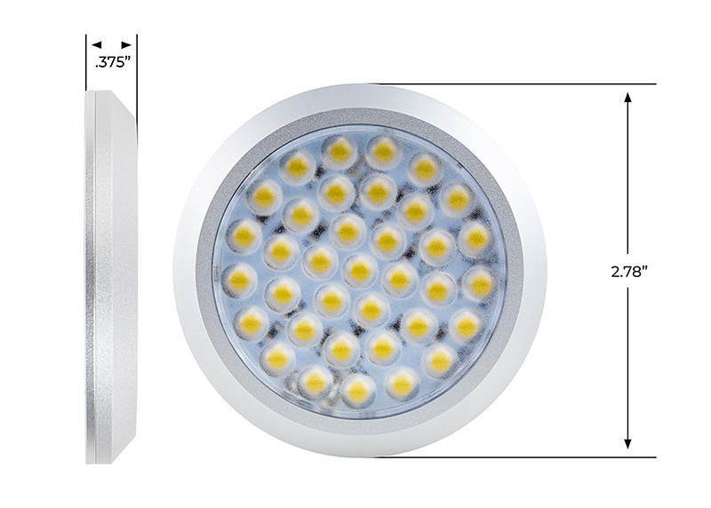 LED Puck Light 220 Lumens Dimmable Super Bright LEDs