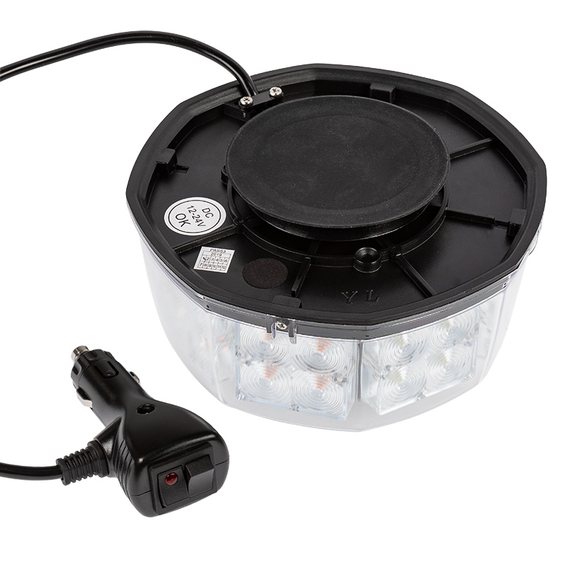 Recovery E-MARKED UK Beacon Strobe LED Warning Hideaway Lights,12/24V WHITE