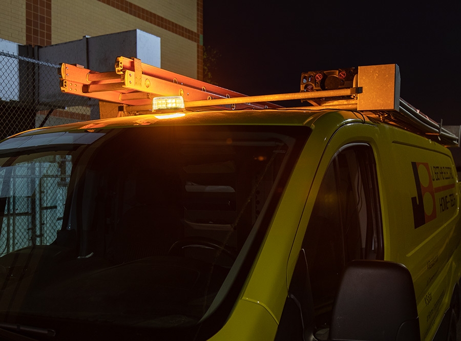 Wecade NEW Bright 240 LED Truck Vehicle Car Roof Top Flash Strobe Emergency Warning Hazard Warning Light Red